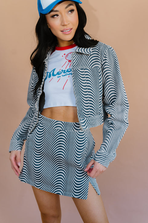 Love Club Denim Skirt