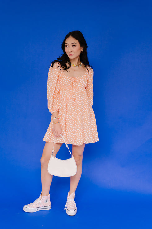 Love Club Dress// Peach