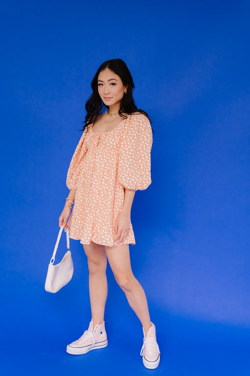 Love Club Dress// Peach