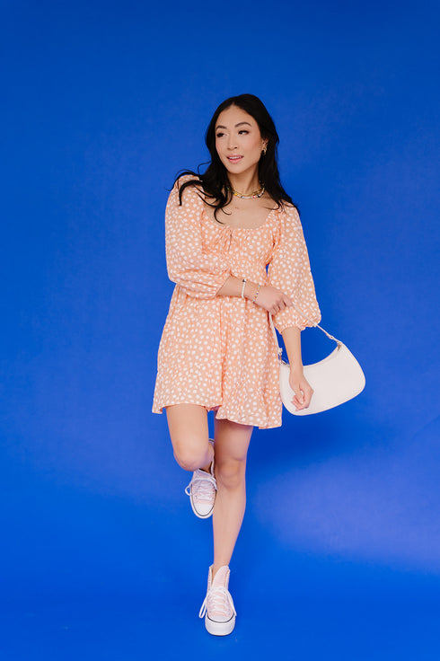 Love Club Dress// Peach