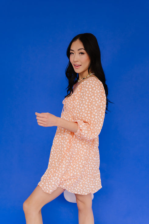 Love Club Dress// Peach