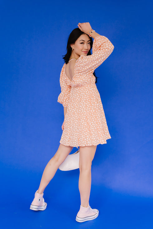 Love Club Dress// Peach