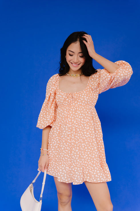 Love Club Dress// Peach