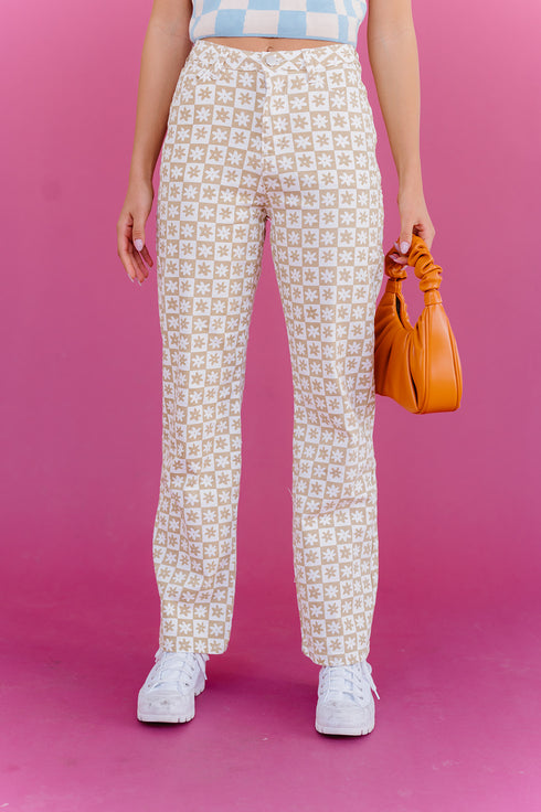 Floral Avenue Pants