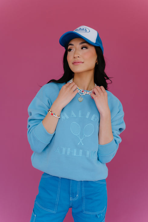 Mali-boo Babe Pullover// Blue