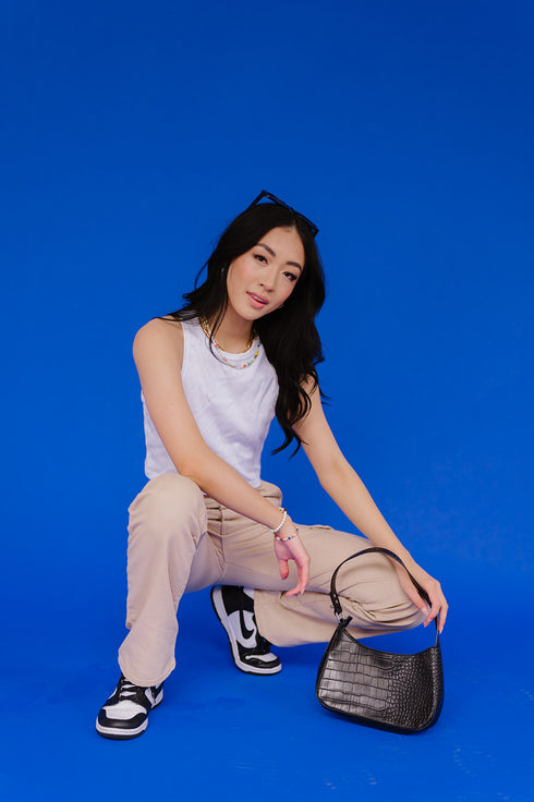 Deja Vu Cargo Pant// Tan