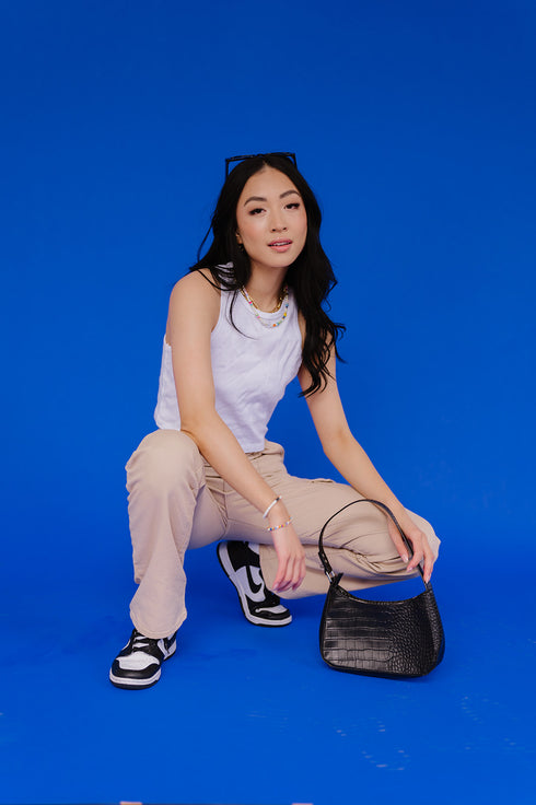 Deja Vu Cargo Pant// Tan