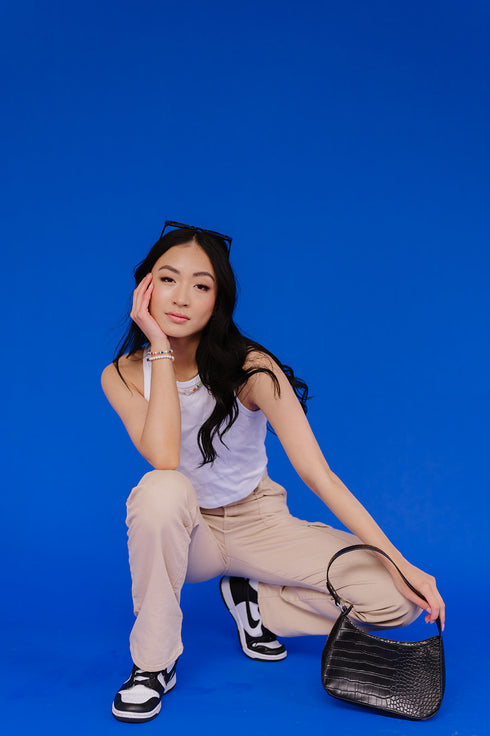 Deja Vu Cargo Pant// Tan