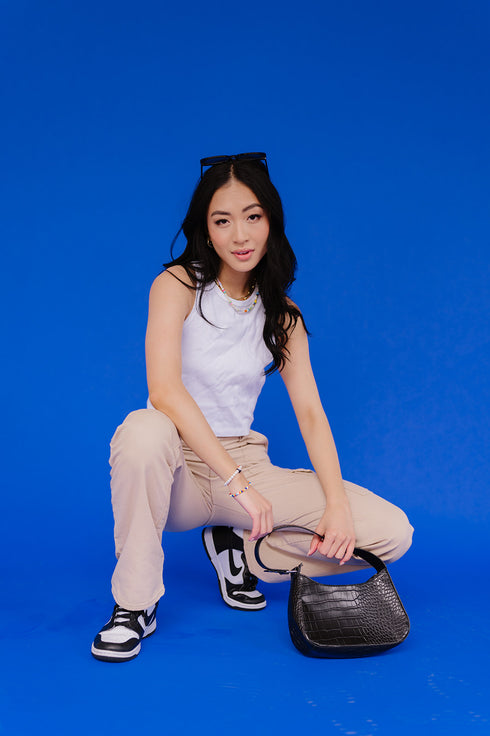 Deja Vu Cargo Pant// Tan