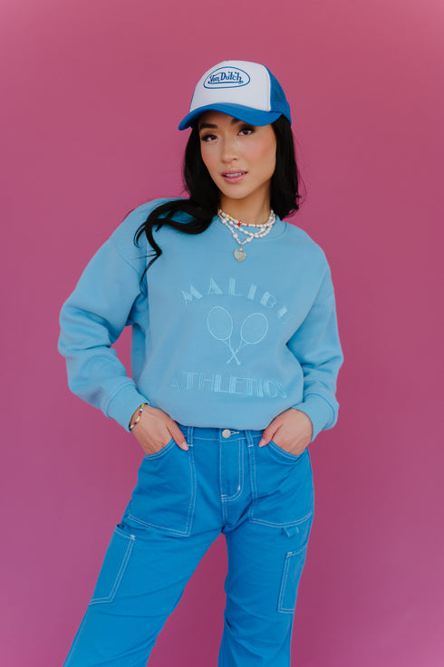 Mali-boo Babe Pullover// Blue