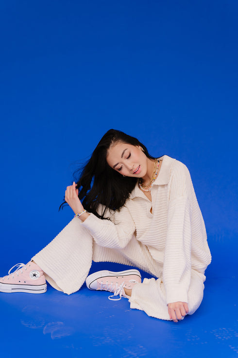 Dream State Knit Set // Ivory