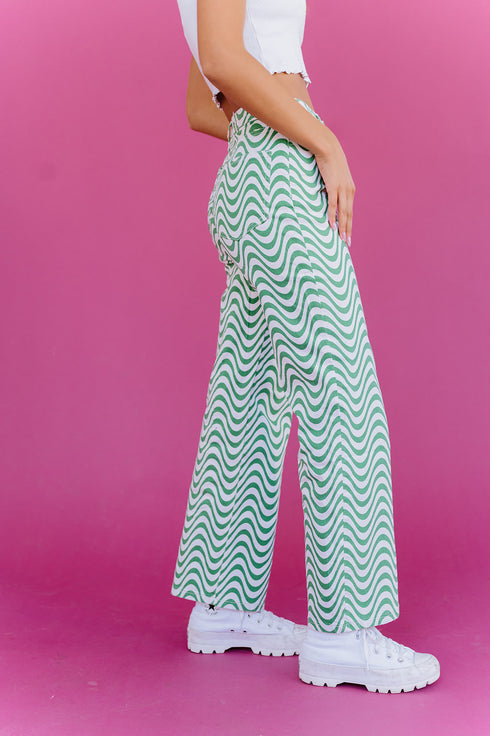 Same Wave Pants // Pistachio