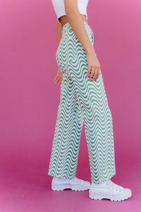 Same Wave Pants // Pistachio