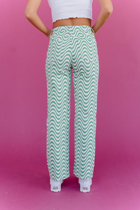 Same Wave Pants // Pistachio