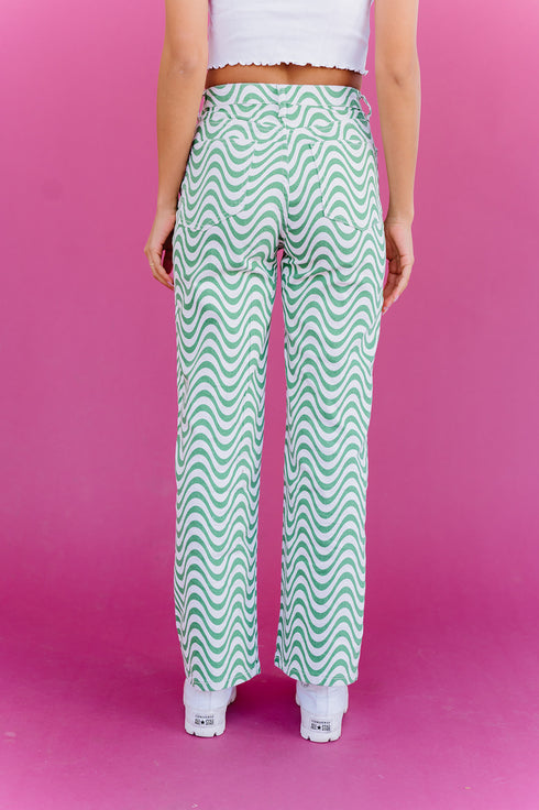 Same Wave Pants // Pistachio