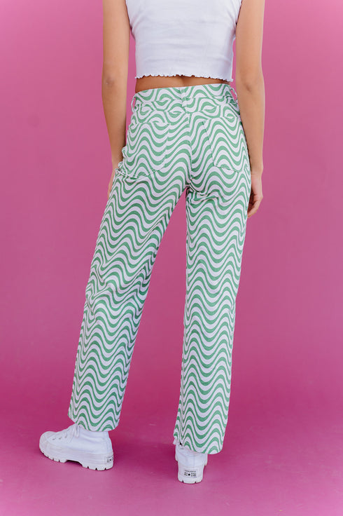 Same Wave Pants // Pistachio