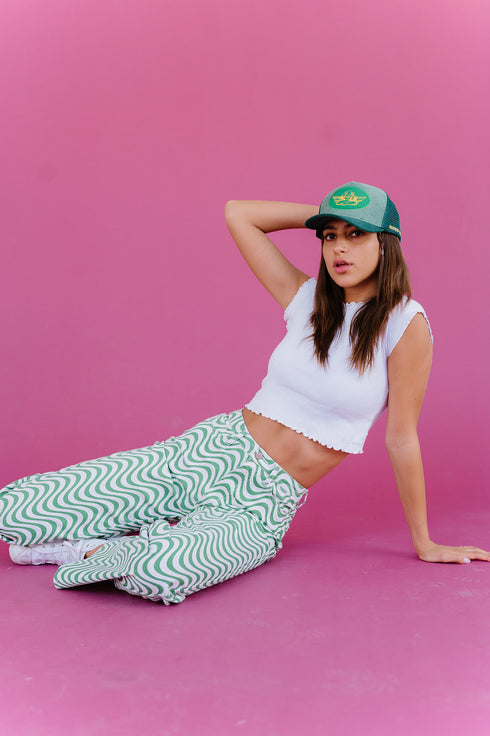 Same Wave Pants // Pistachio