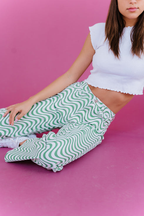 Same Wave Pants // Pistachio