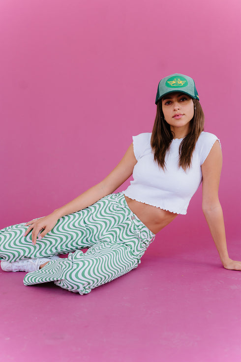 Same Wave Pants // Pistachio