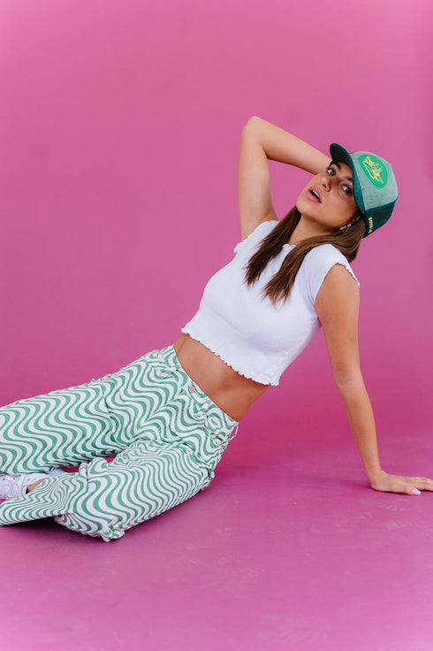 Same Wave Pants // Pistachio