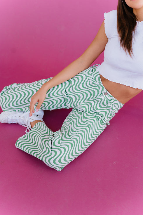 Same Wave Pants // Pistachio