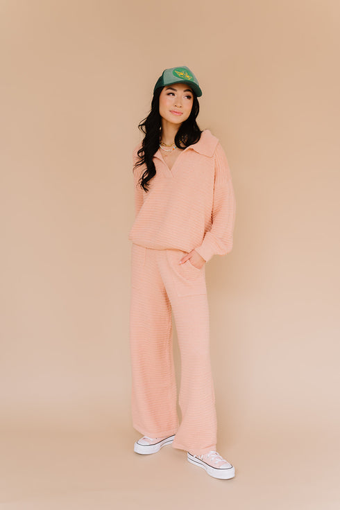 Dream State Knit Set // Blush