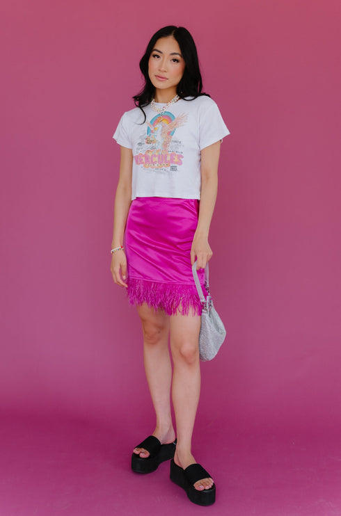 Party Party Satin Skirt