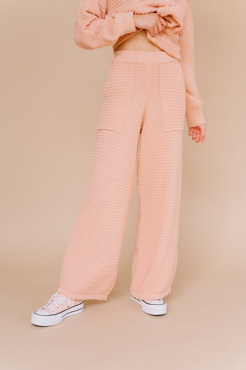 Dream State Knit Set // Blush
