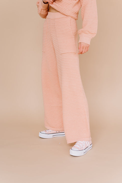 Dream State Knit Set // Blush