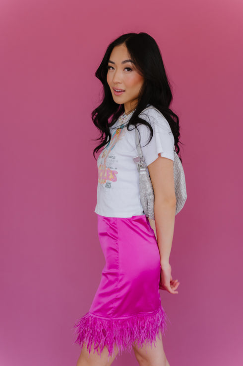 Party Party Satin Skirt