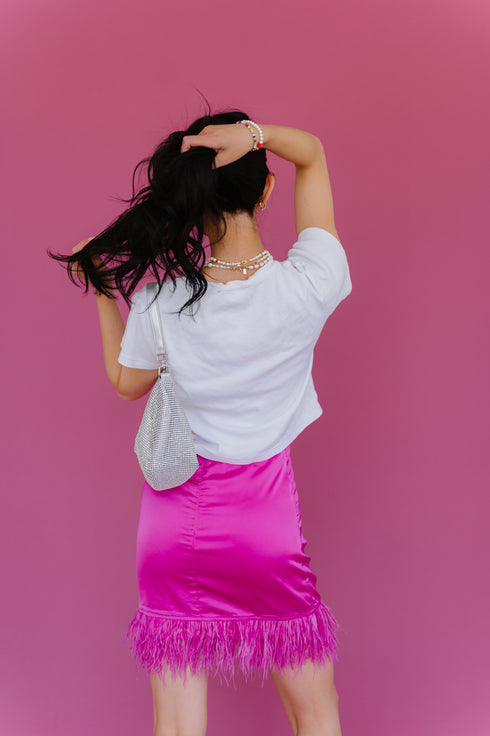 Party Party Satin Skirt