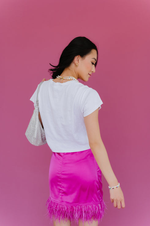 Party Party Satin Skirt