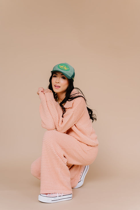 Dream State Knit Set // Blush