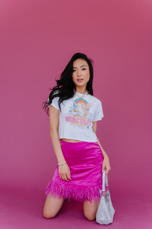 Party Party Satin Skirt