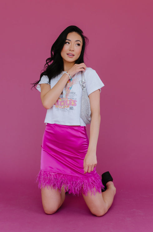 Party Party Satin Skirt