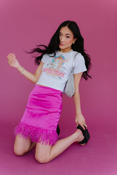 Party Party Satin Skirt