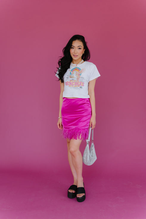 Party Party Satin Skirt