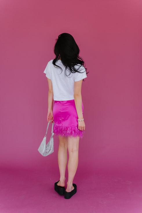Party Party Satin Skirt