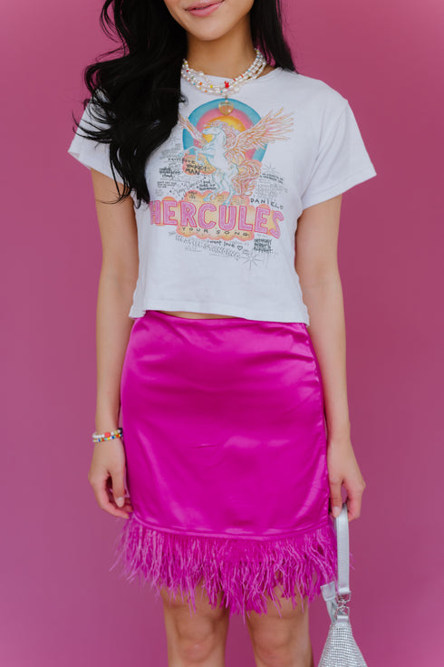 Party Party Satin Skirt