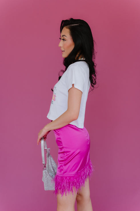 Party Party Satin Skirt