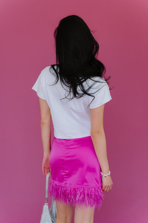 Party Party Satin Skirt