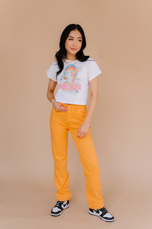 Deja Vu Cargo Pant// Tangerine