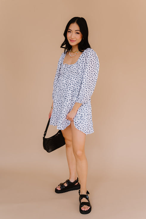 Love Club Dress// White