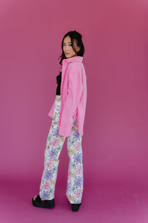 Sunset Lovers Top// Pink