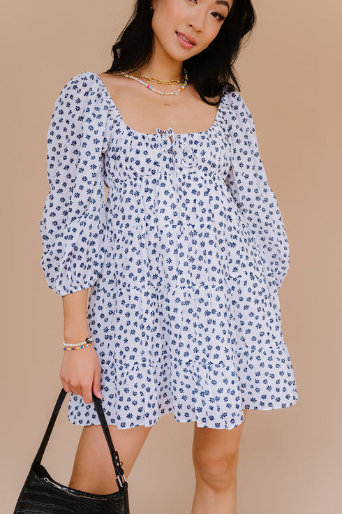 Love Club Dress// White