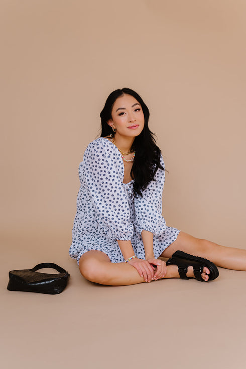 Love Club Dress// White