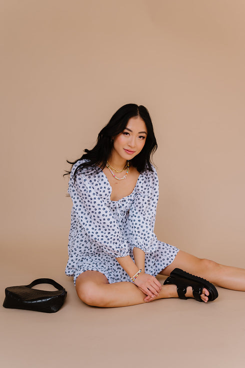 Love Club Dress// White