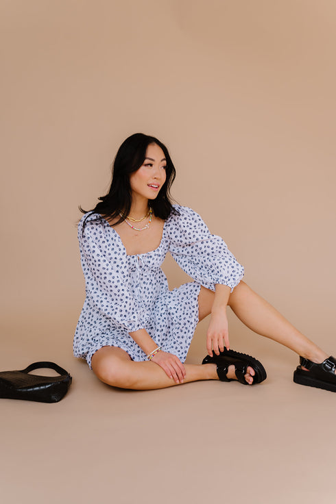 Love Club Dress// White