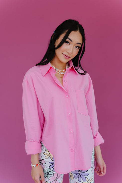 Sunset Lovers Top// Pink