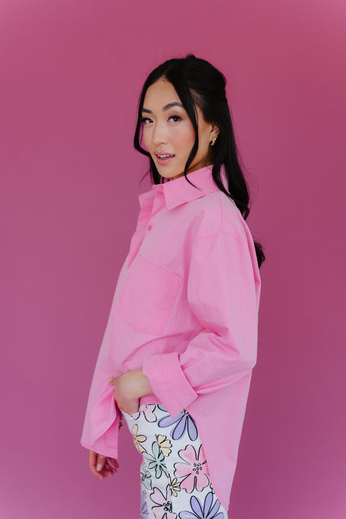 Sunset Lovers Top// Pink